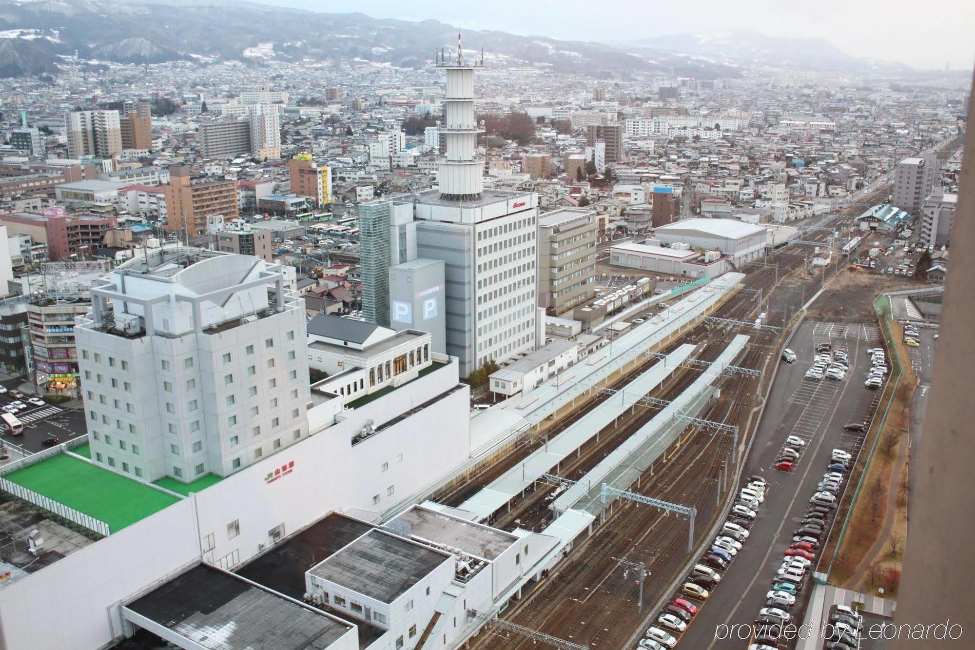 Yamagata Eki Nishiguchi Washington Hotel Εξωτερικό φωτογραφία